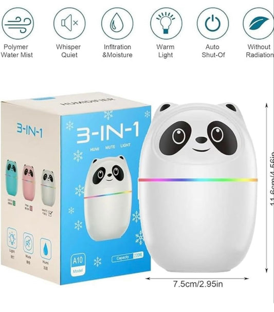 Panda Edition Air Humidifier and Essential Oil Diffuser