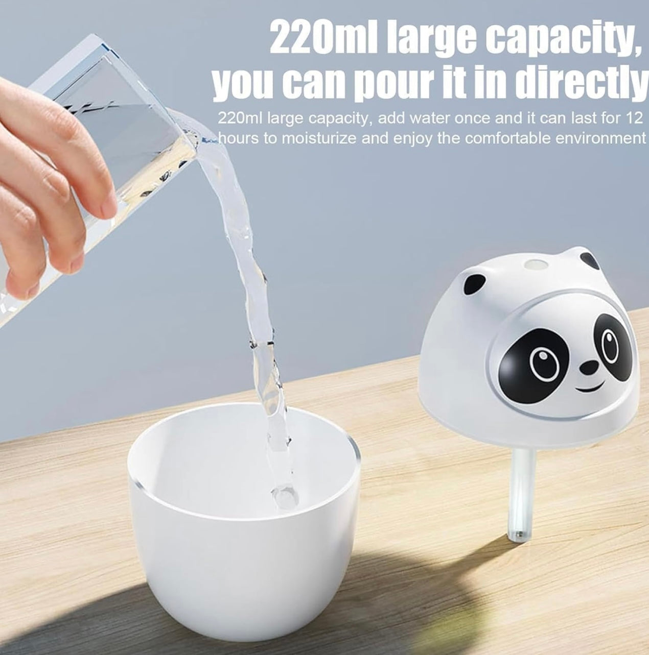 Panda Edition Air Humidifier and Essential Oil Diffuser