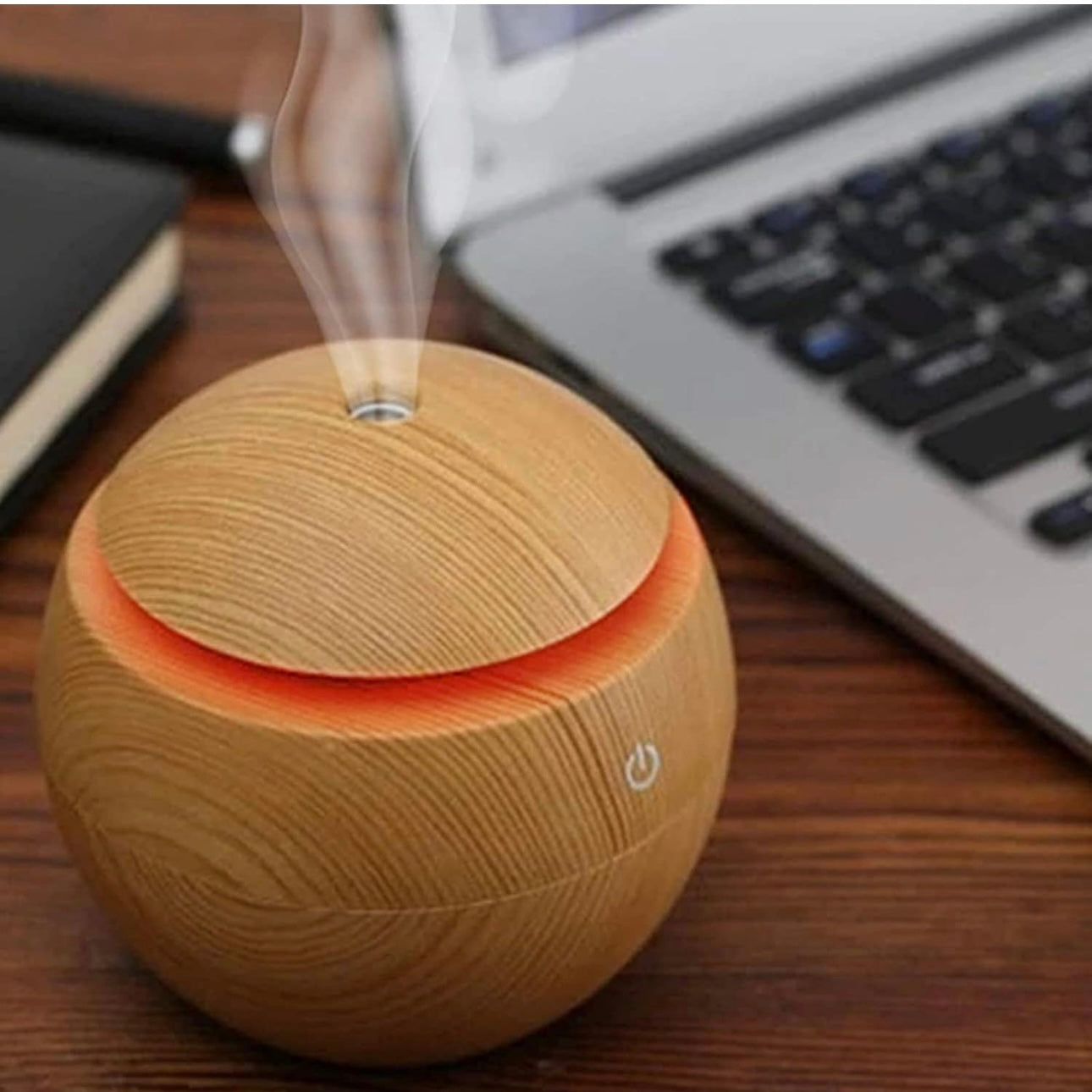 Wooden Air Humidifier And Aroma Diffuser