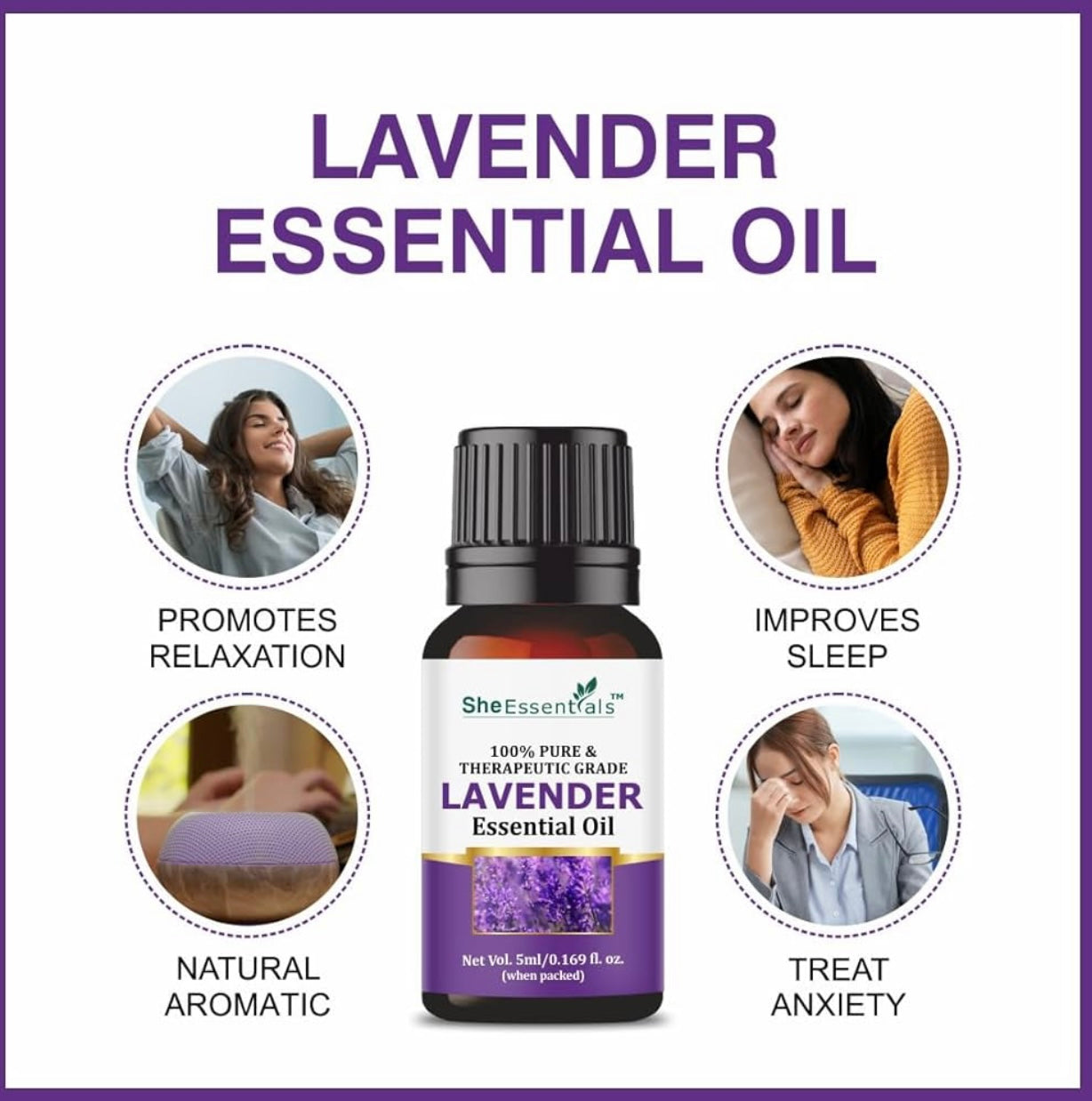 Essential oils Pack of 5
