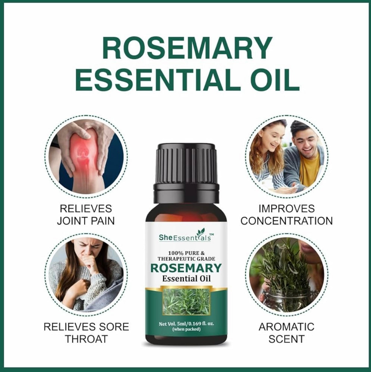 Essential oils Pack of 5